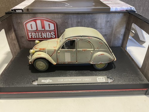Maisto #0933 1/18 Scale Old Friends Citroen 2CV (1952
