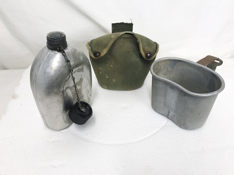 Vintage WWII US Army Canteen with Cover & Canteen CUP est 1940’s eBay