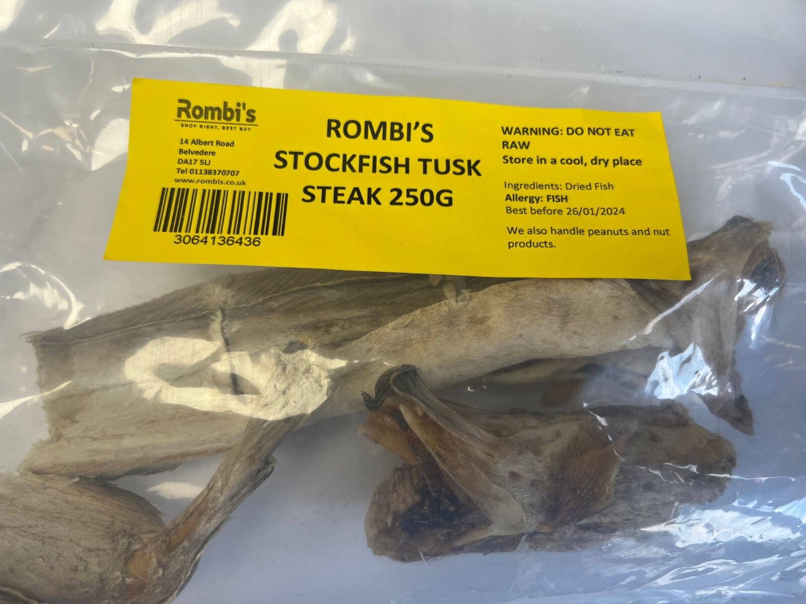Stockfish Fillet 250g