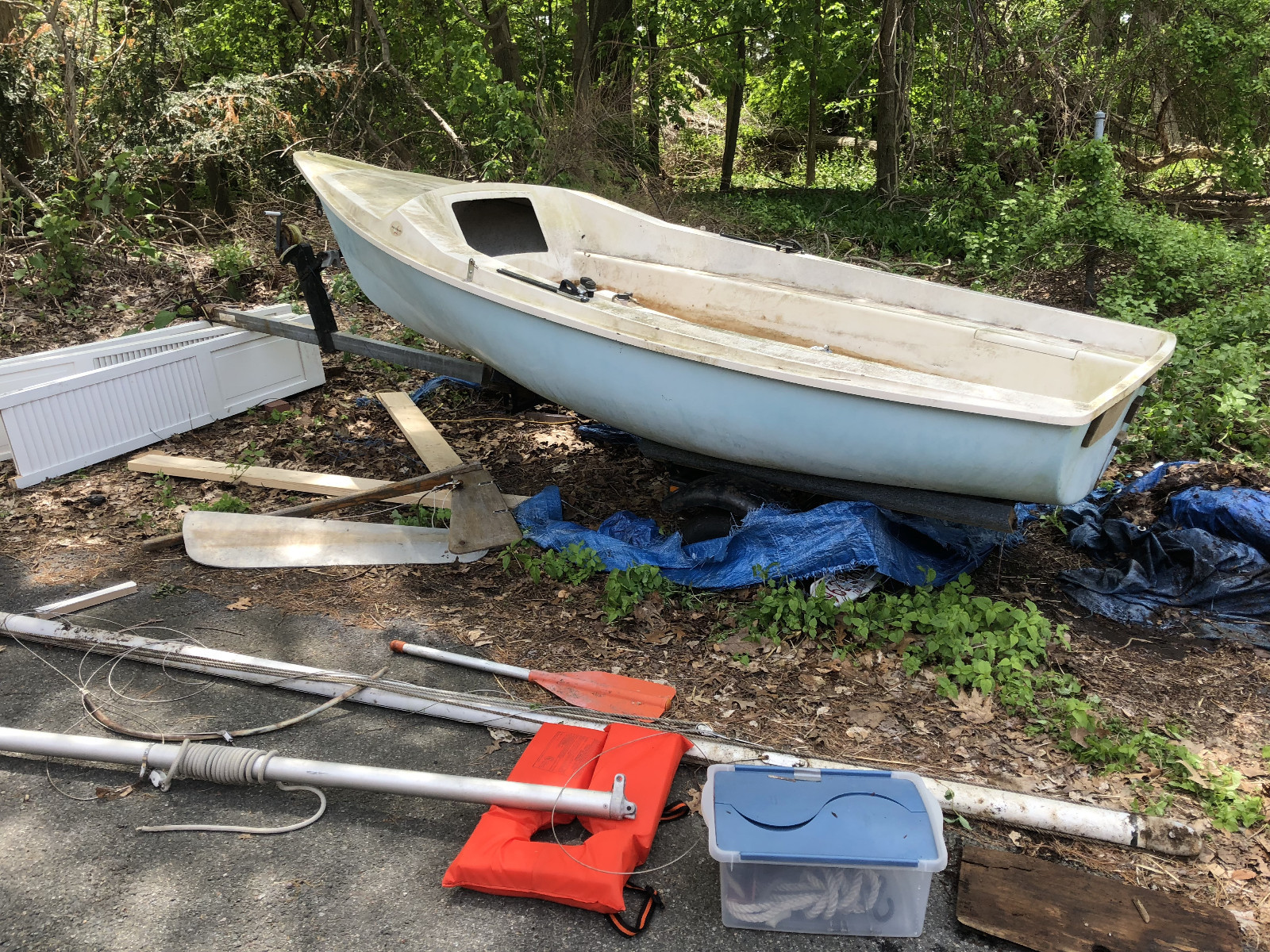 1978 Paceship P-12 Sailboat with Trailer Wakefield, MA | No Fees & No Reserve