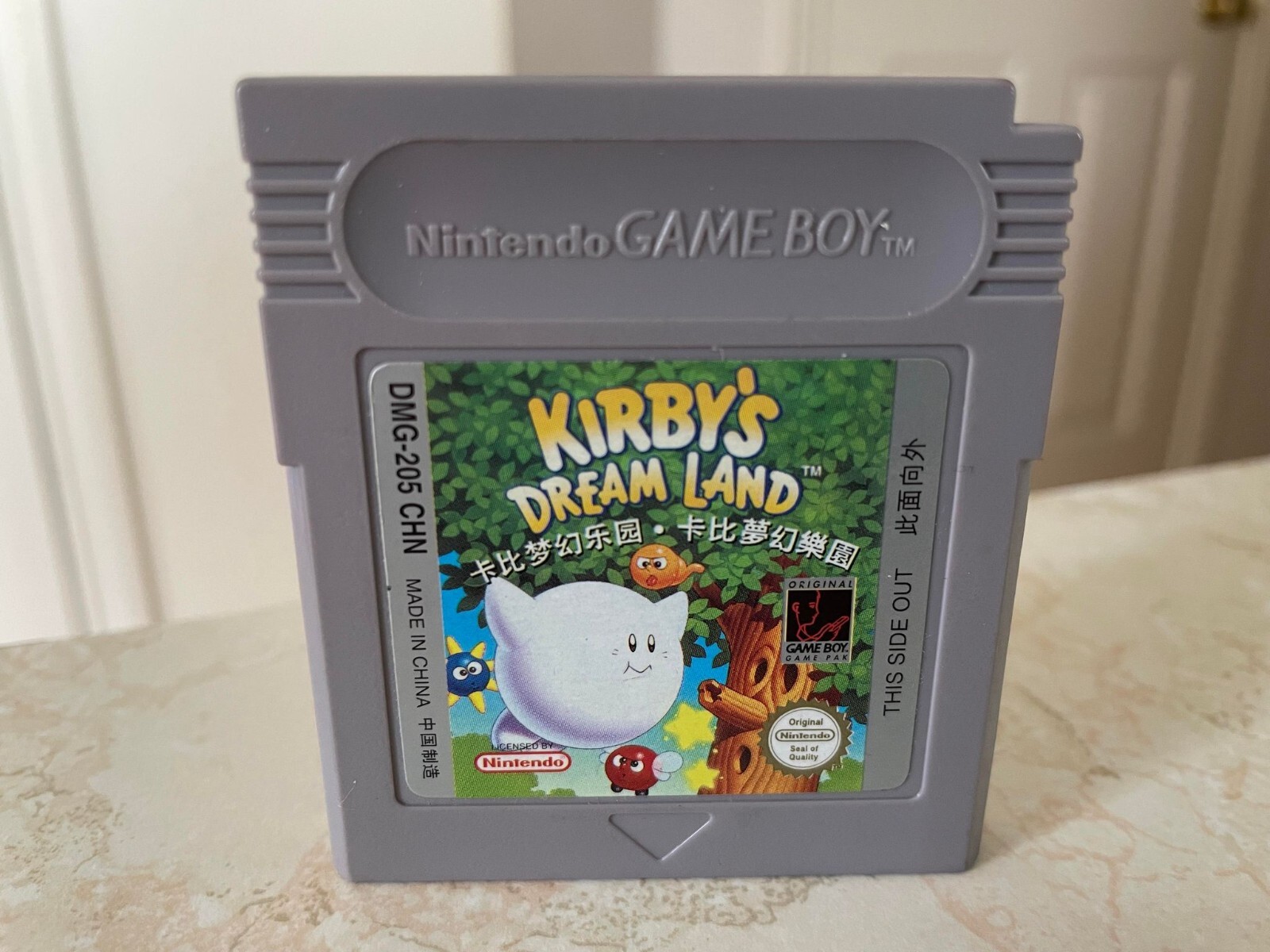 Kirby's Dream Land (Nintendo Game Boy GB, 1992) DMG-205 CHN