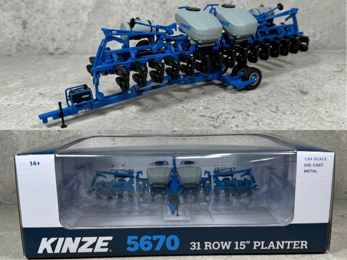 1/64 Kinze 5670 31 Row 15” Bulk Fill Planter SpecCast 2024
