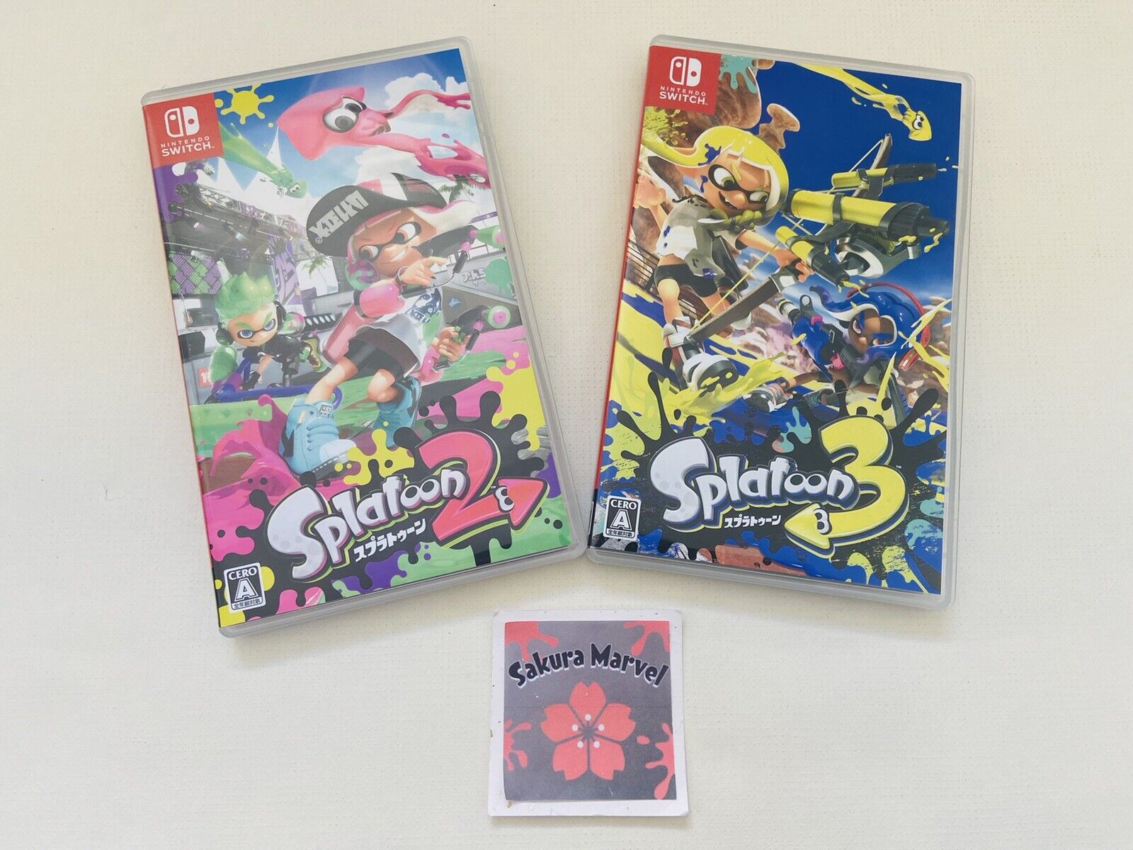 Nintendo Switch Splatoon 2 3 Series Japanese Video Games w Nintendo Switch Splatoon 2 3 Series Japanese Video Games w