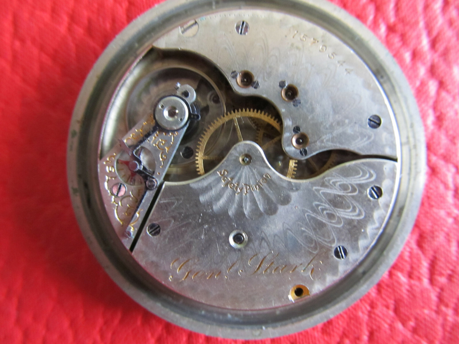 Gen'l Stark Pocket Watch 12S Running