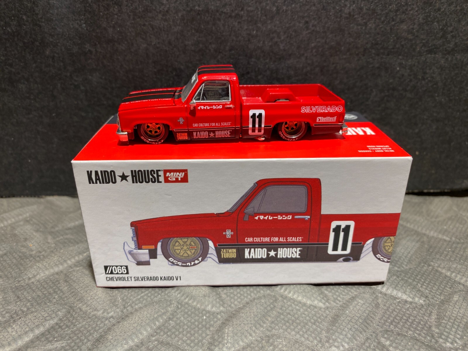 1/64 MINI GT KAIDO HOUSE #66 CUSTOM #11 1983 CHEVROLET