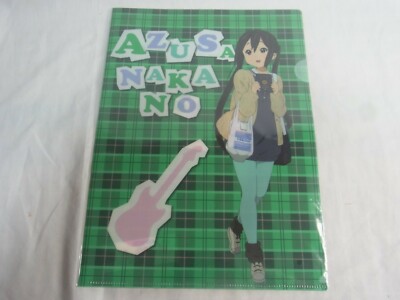 K-ON!! Prize Clear Folder Azusa Nakano Lowson version Mint