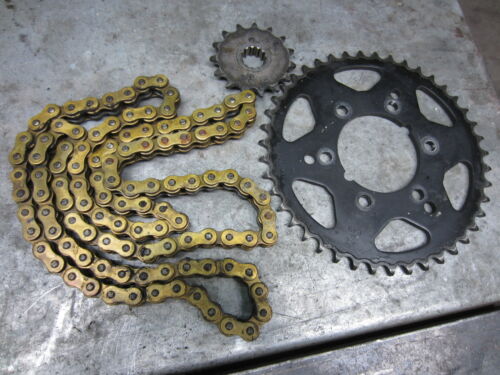 03-04 KAWASAKI NINJA ZX6R ZX636 636 OEM MAIN DRIVE CHAIN 520 03-04 KAWASAKI NINJA ZX6R ZX636 636 OEM MAIN DRIVE CHAIN 520