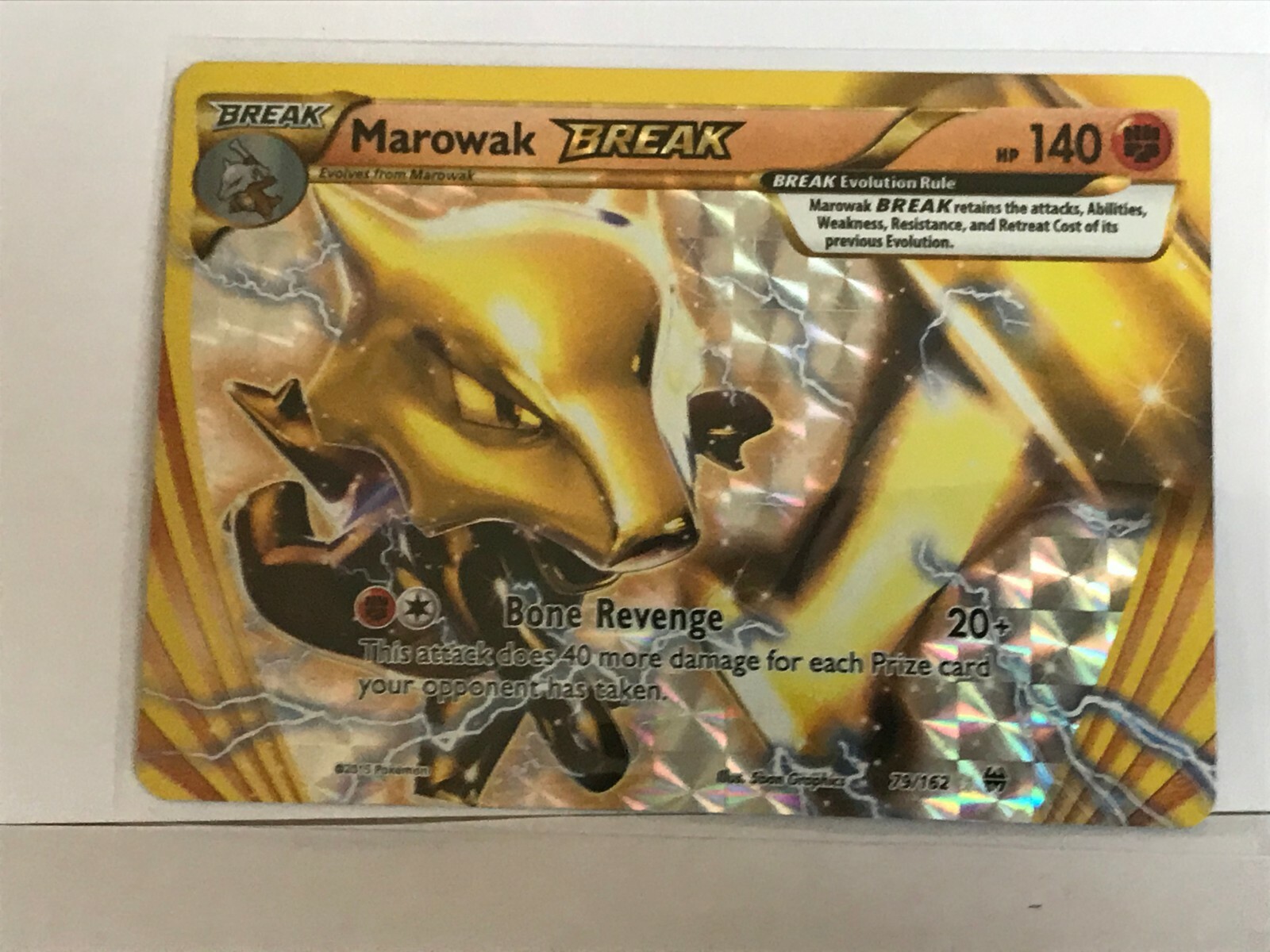 ポケモン - Janez Novak Marowak BREAK ULTRA RARE 79/162 Pokemon XY Breakthrough NM
