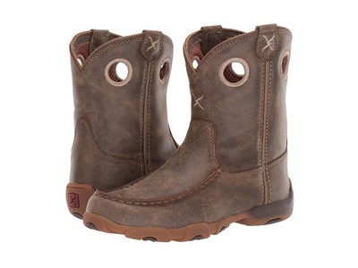 

Детские ботинки унисекс Twisted X Driving Moc Boot (Little Kid/Big Kid)