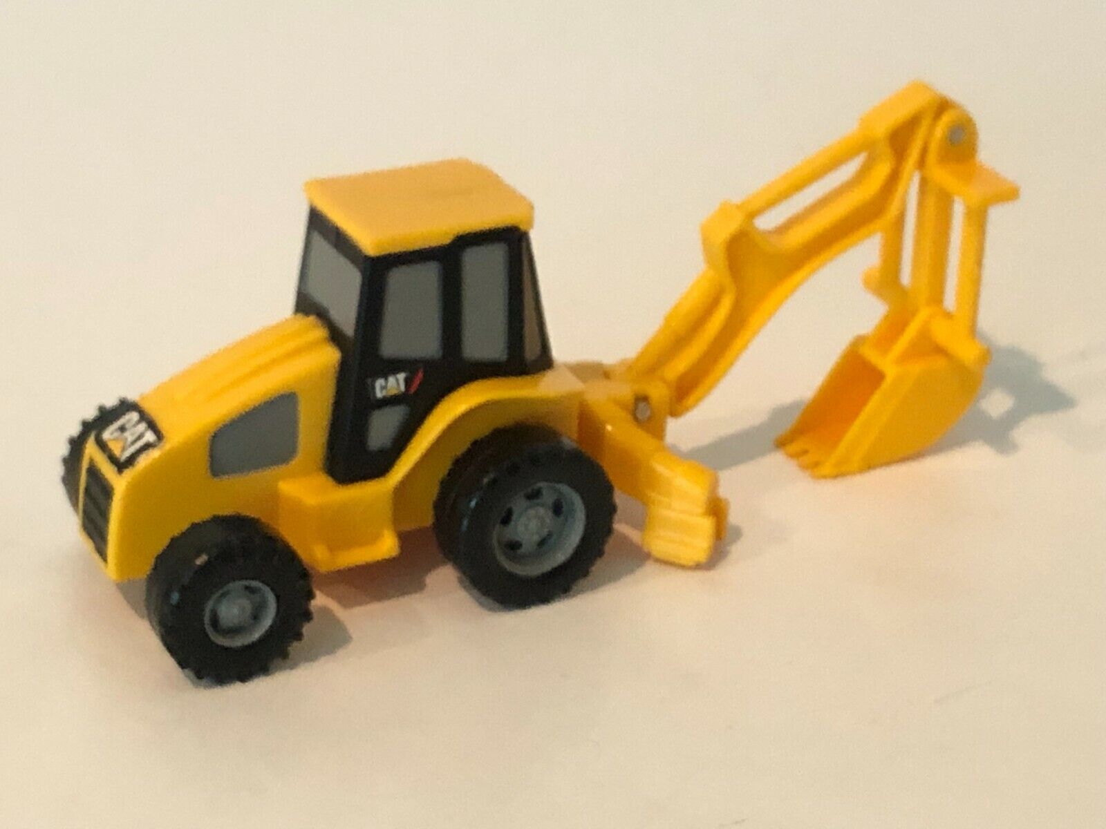 Cat Caterpillar Construction Truck Vehicle Yellow Plastic Cran...