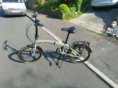 Raleigh Evo Two Folding Bike - Grey - Good Condition