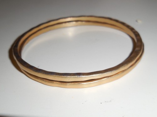 Lauren Ralph Lauren Two-Tone Crest Bangle Bracelet RV$55 | eBay