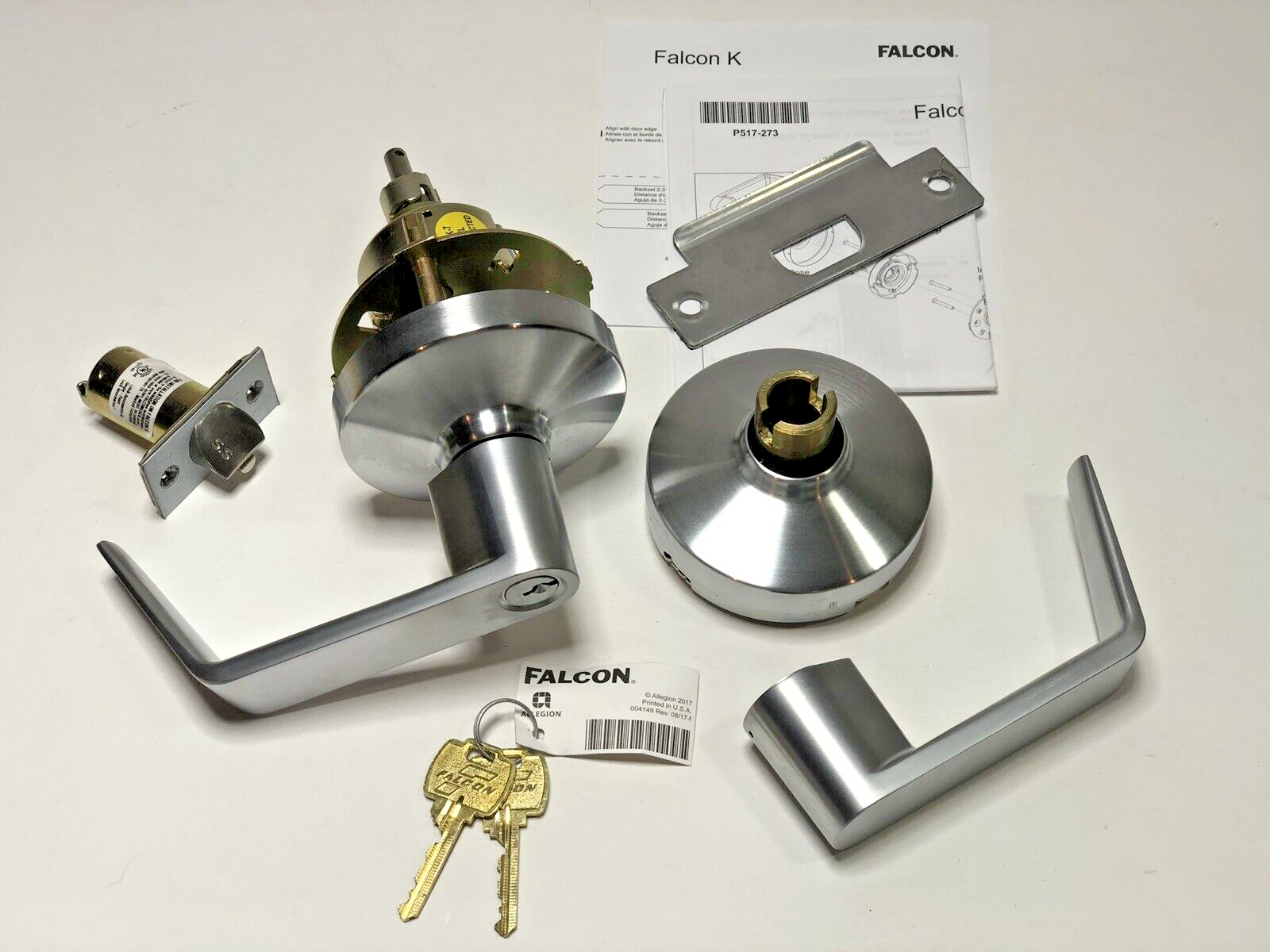 GENUINE FALCON K581 K-SERIES KEY-IN-LEVER K581P6 DAN 626 STOREROOM