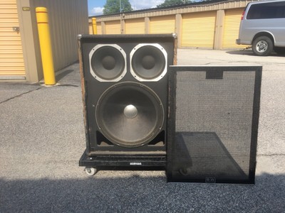 peavey black widow 18 bass cabinet