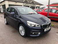 2018 BMW 2 Series 216D 1.5 LUXURY ACTIVE TOURER with Leather 69000m FSH No ULEZ 