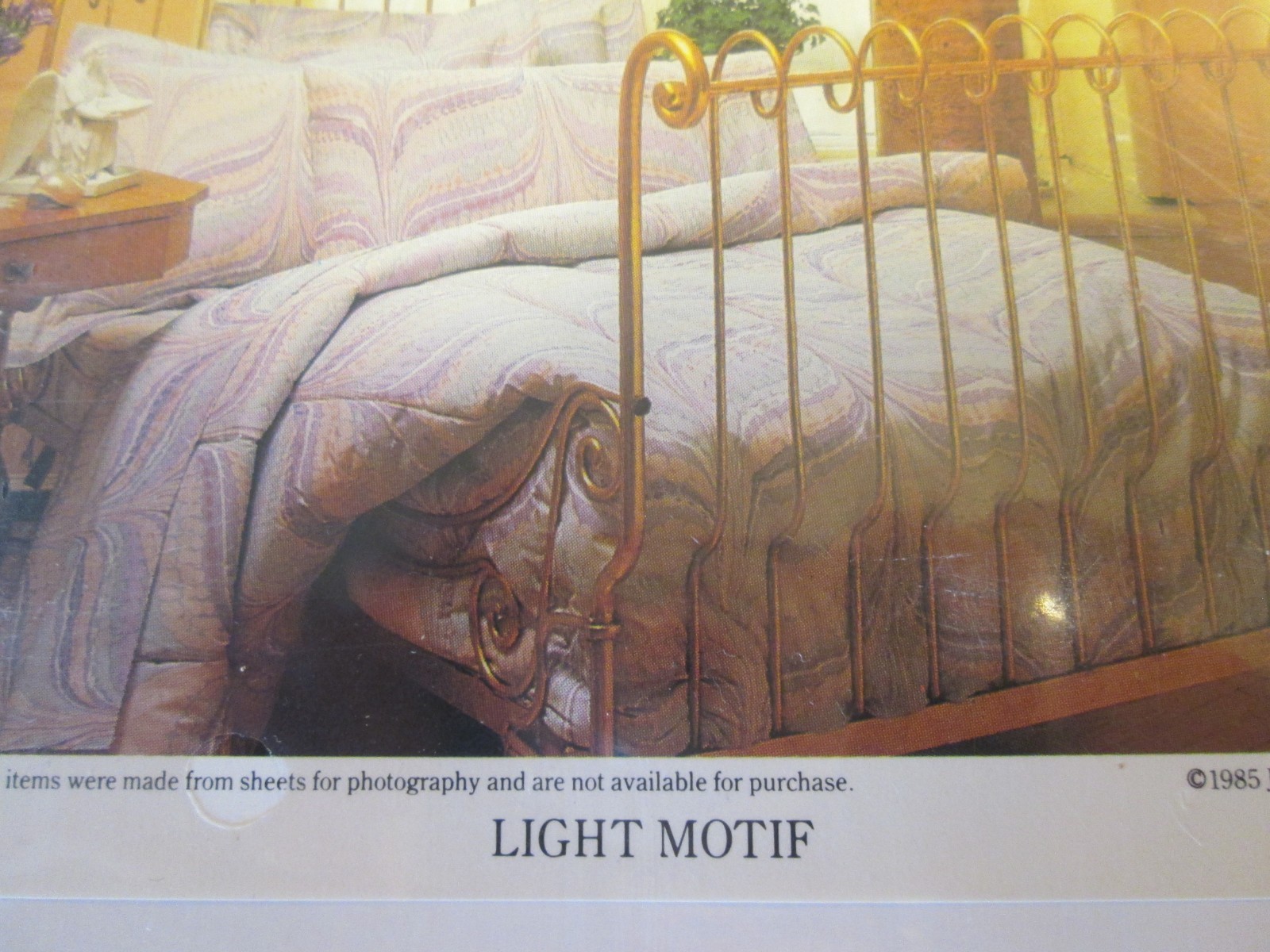 Lot of 2 NIP Vintage Utica JP Stevens Full Flat Sheet Quilt Floral Percale