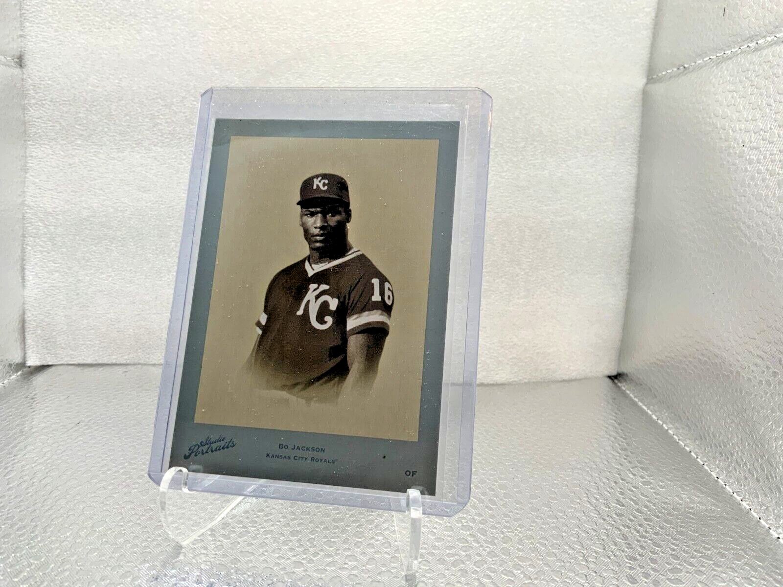 BO JACKSON 2005 48/50 Donruss Studio Portraits ZENITH BLUE
