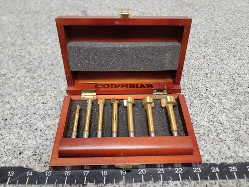Columbian 7-Piece Forstner Wood Working 3/8