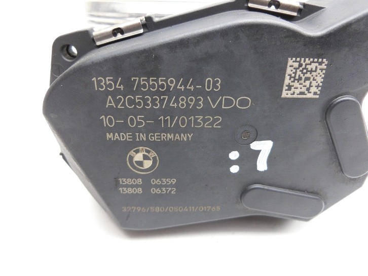 BMW F01 750iX 08-12 4,4i 300KW N63B44O0 Drosselklappe Links BMW F01 750iX 08-12 09.06.2011 13547555944 7555944... Vorschau 4