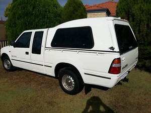 Flexiglass "Tradesmans" Canopy suit Holden Rodeo Spacecab ...