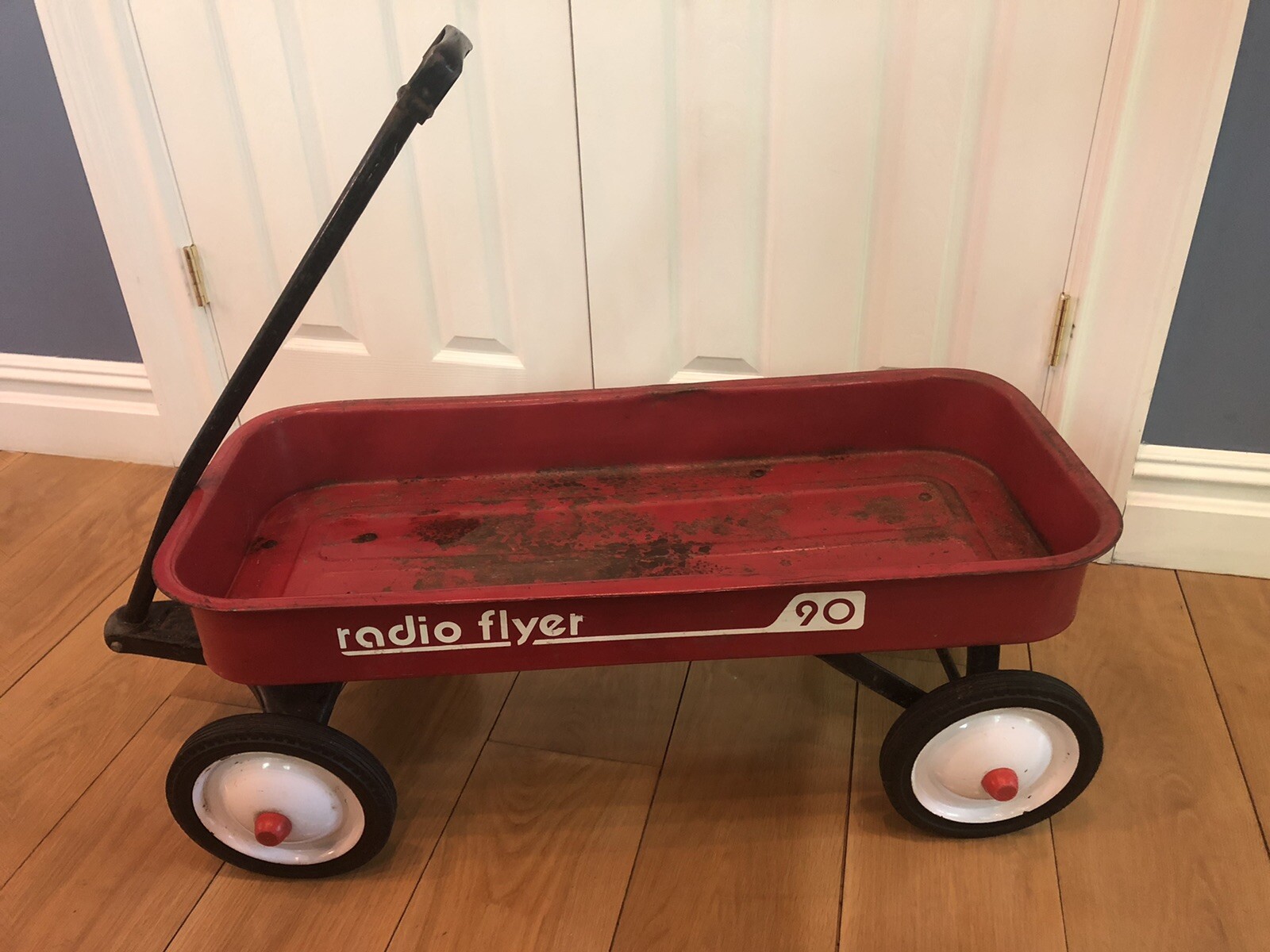 Vintage Radio Flyer 90 Red Wagon 