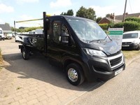 2019 69 PEUGEOT BOXER 335 L3 BLUE HDI FLAT BED DROPSIDE.