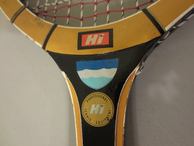 RARE HI TENNIS WOODEN NON-TAD DAVIS TROPHY MEDAL TOURNAMENT PROTOTYPE RACQET