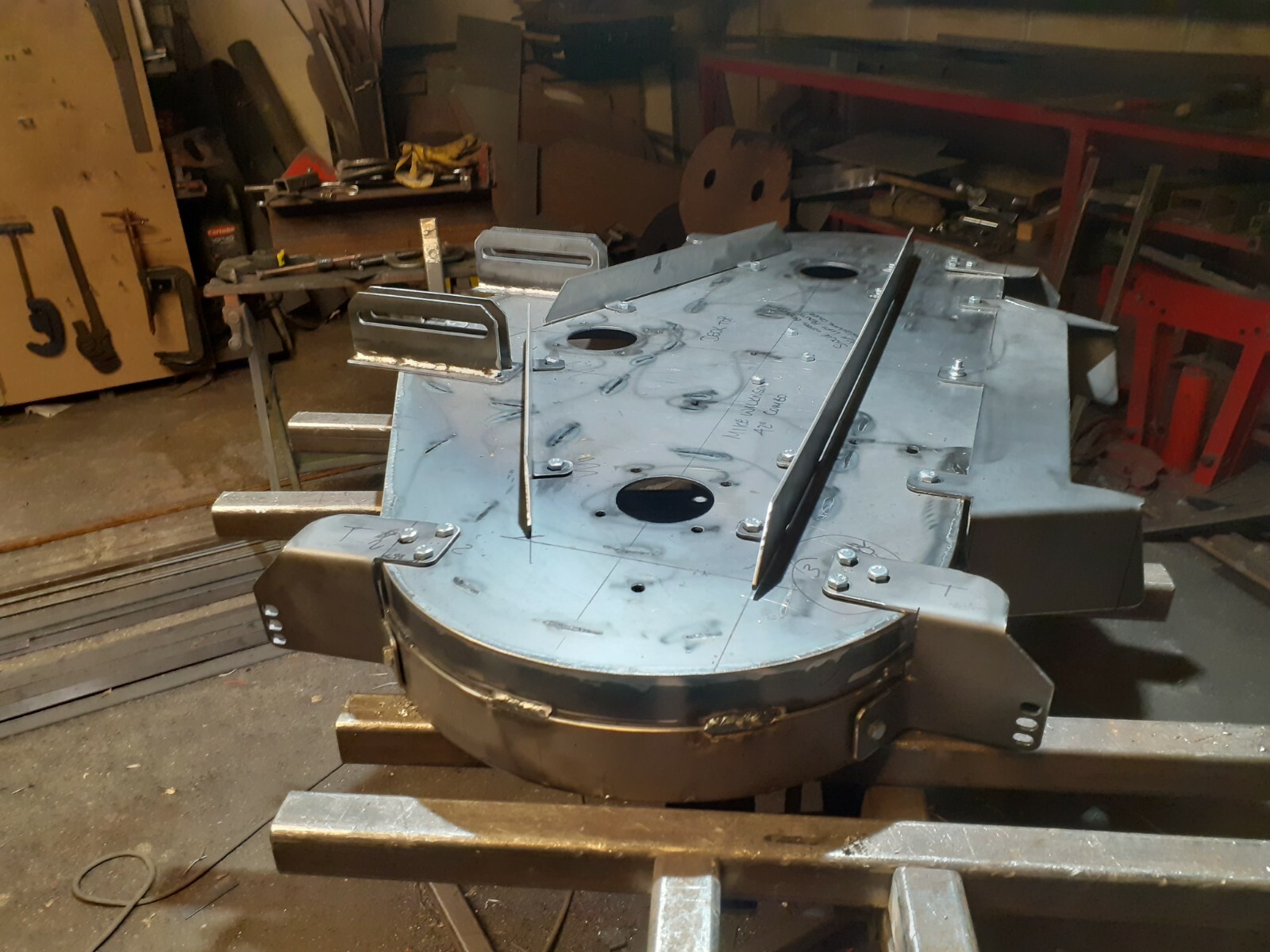 RIDE OM MOWER DECK SHELLS kubota countax westwood wheelhorse