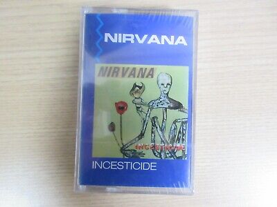 NIRVANA - Incesticide Korea Cassette Tape NEW No Barcord