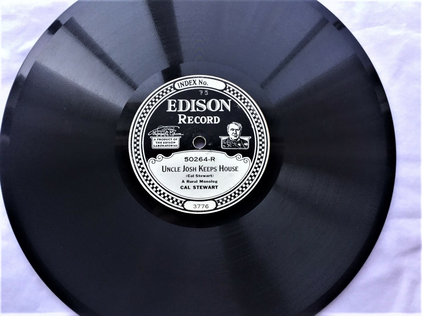 Edison Diamond Disc #50264 Cal Stewart “Uncle Josh Keeps