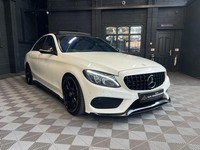 Mercedes-Benz C Class 2.1 C220 BlueTEC AMG Line G-Tronic+ Euro 6 (s/s) 4dr Diese