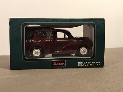 Saico Morris Minor Van Bistro Die Cast Metal Scale Model TY3340 Brand New