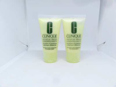 LOT/2 CLINIQUE Dramatically Different Moisturizing Lotion +~1FL.OZ./ 30 mL EACH