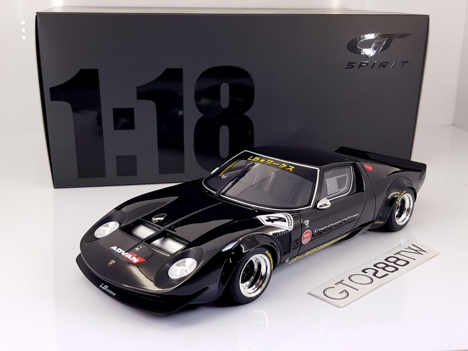 GT Spirit 1:18 scale Liberty Walk LB Works Lamborghini Miura GT Spirit 1:18 scale Liberty Walk LB Works Lamborghini Miura