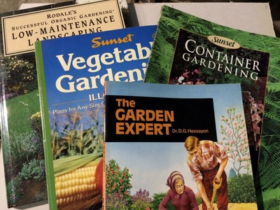 Lot Of Four Gardening Books- All complete and in nice condition!