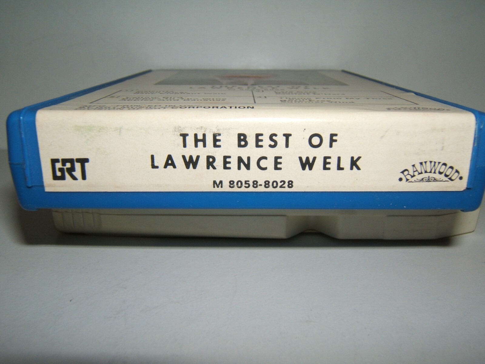 THE BEST OF LAWRENCE WELK. 8 TRACK TAPE, TESTED