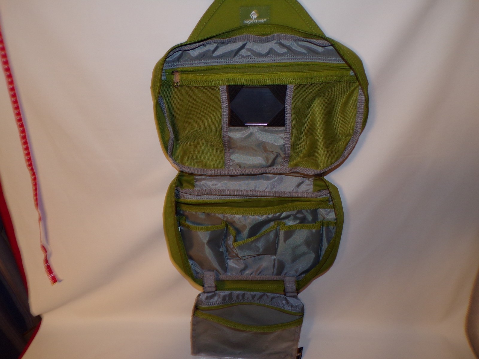 New Eagle Creek Wallaby Pack It Hanging Toiletry Kit Bag Fern Green
