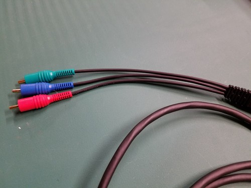 Nintendo GameCube Component Cable, MINT, DOL-010, YPbPr, 480p, USA Seller Tested