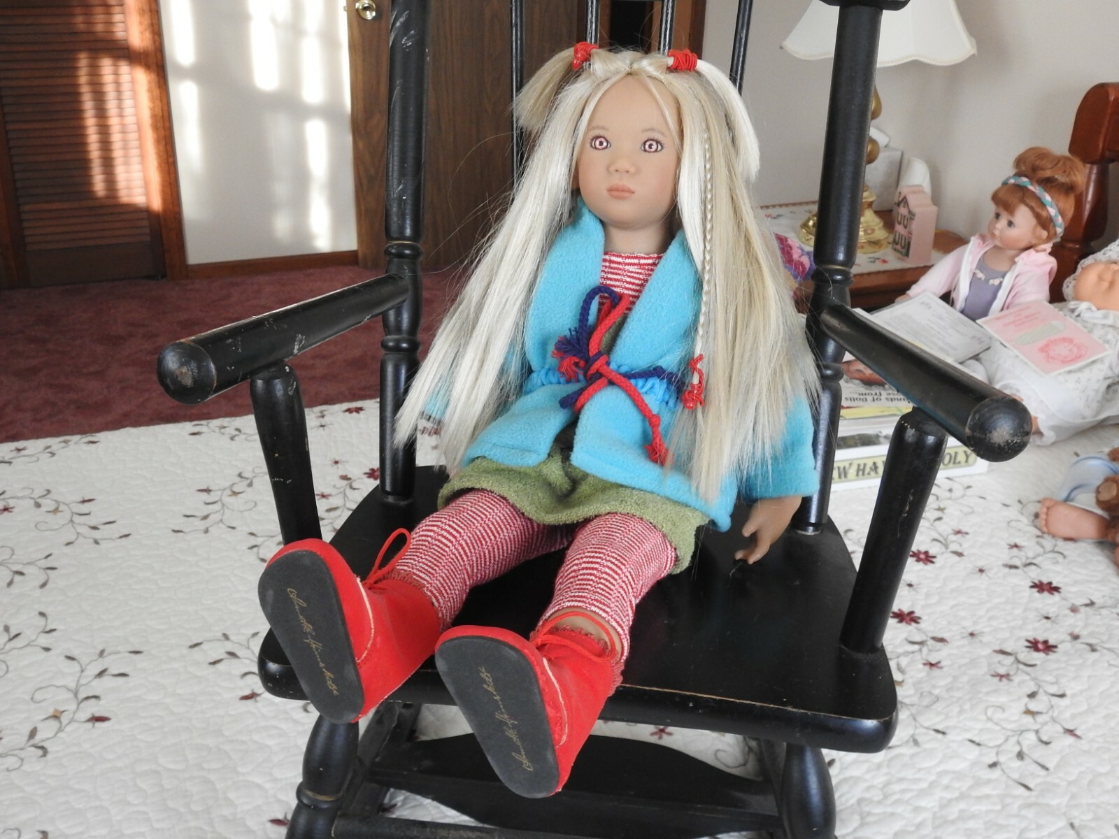 ANNETTE HIMSTEDT POUPÉE Lottchen 53 Cm. en Parfaite Condition EUR 130,33 - FR