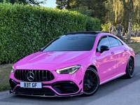 PINK MERCEDES-BENZ CLA 45 S AMG 2.0 TURBO 4MATIC PLUS, HPI CLEAR, FULL SPEC WOW