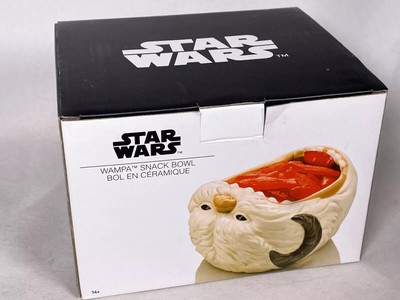 ThinkGeek Star Wars Wampa Snack Bowl White Ceramic Disney NEW