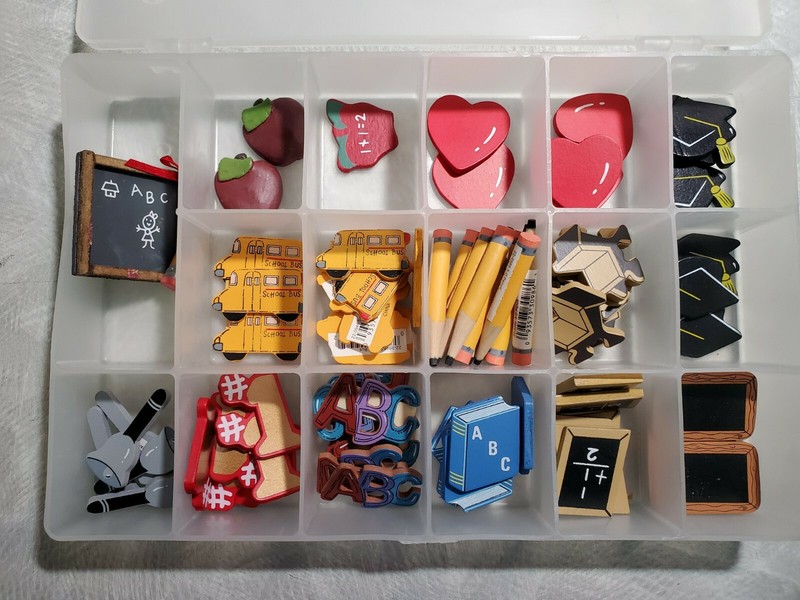 DIY Art And Craft Supplies Wooden Variety Lot For School