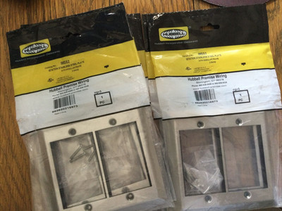 Lot of 5 Hubbell IMSS2 Istation Stainless Steel Plate with Modular Frame NEW