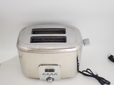 All-Clad 2-Slice Stainless Steel Digital Toaster TJ822 TESTED