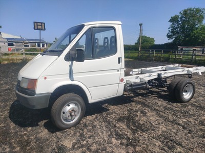 TRANSIT COUNTY 4x4 CHASSIS CAB LWB RESTORED RARE CLASSIC FORD VAN MK 3 DIESEL