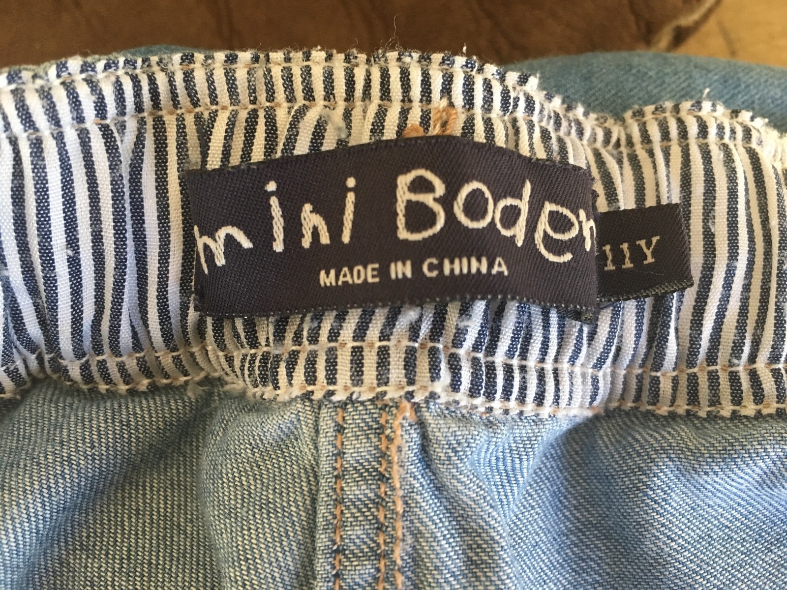 Mini Boden ~  Age 11 ~ Blue ~ Pants ~ Jeans ~ Cute ~ Comfortable