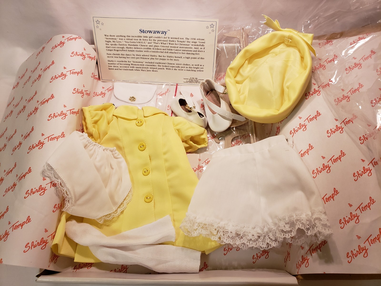 Shirley Temple Dress Up Doll  