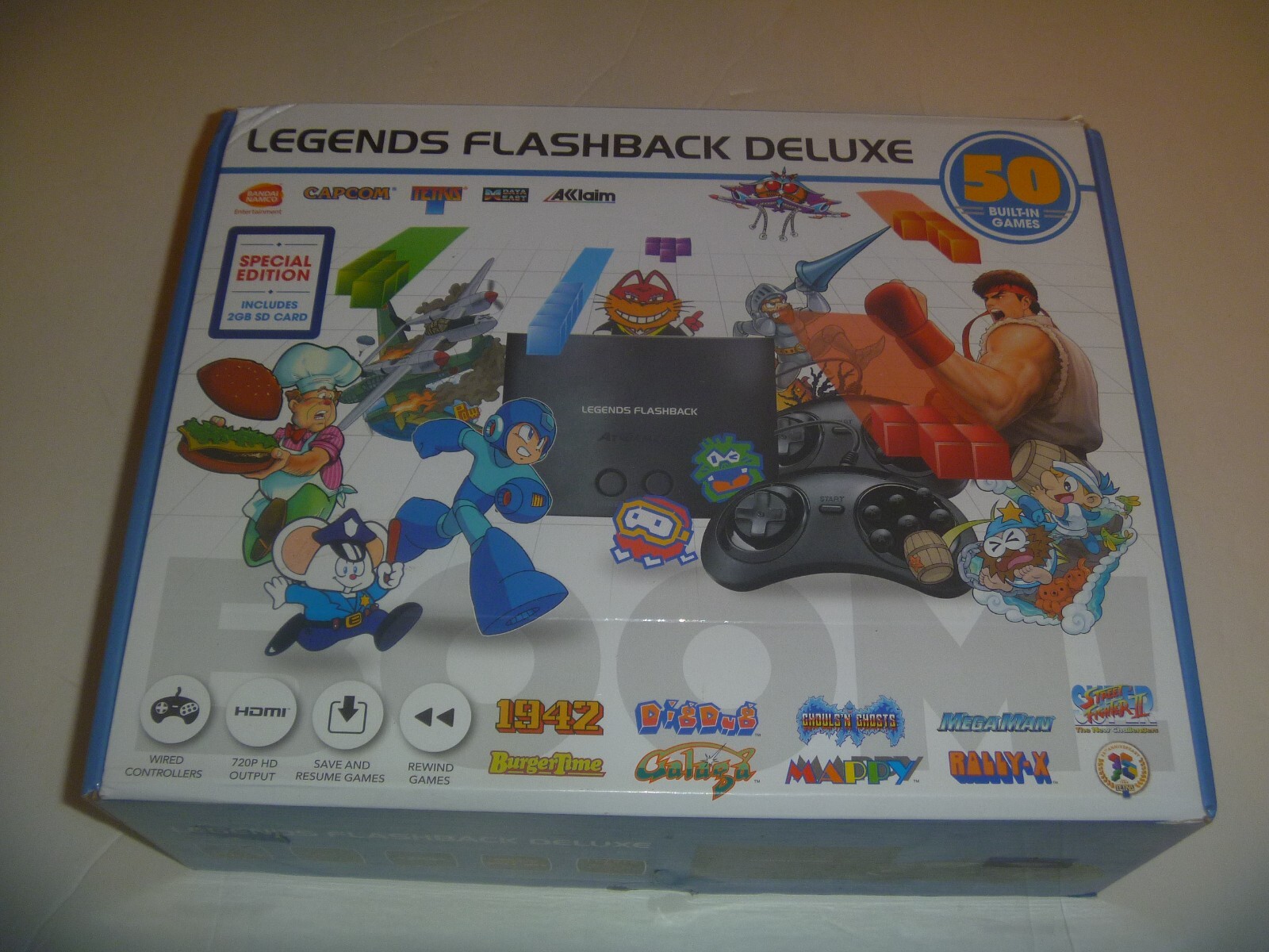 AtGames Sega Legends Flashback Deluxe Video Game System