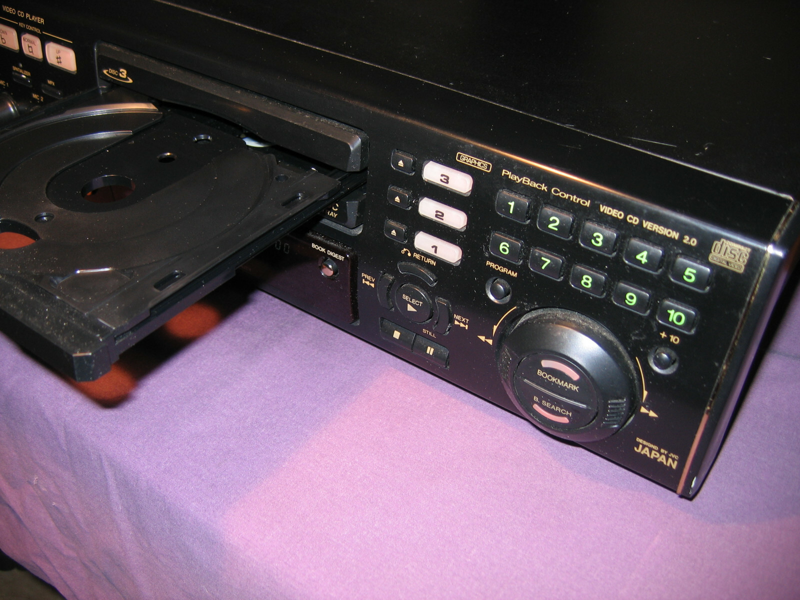 JVC XL-MV303 Video CD Karaoke Player