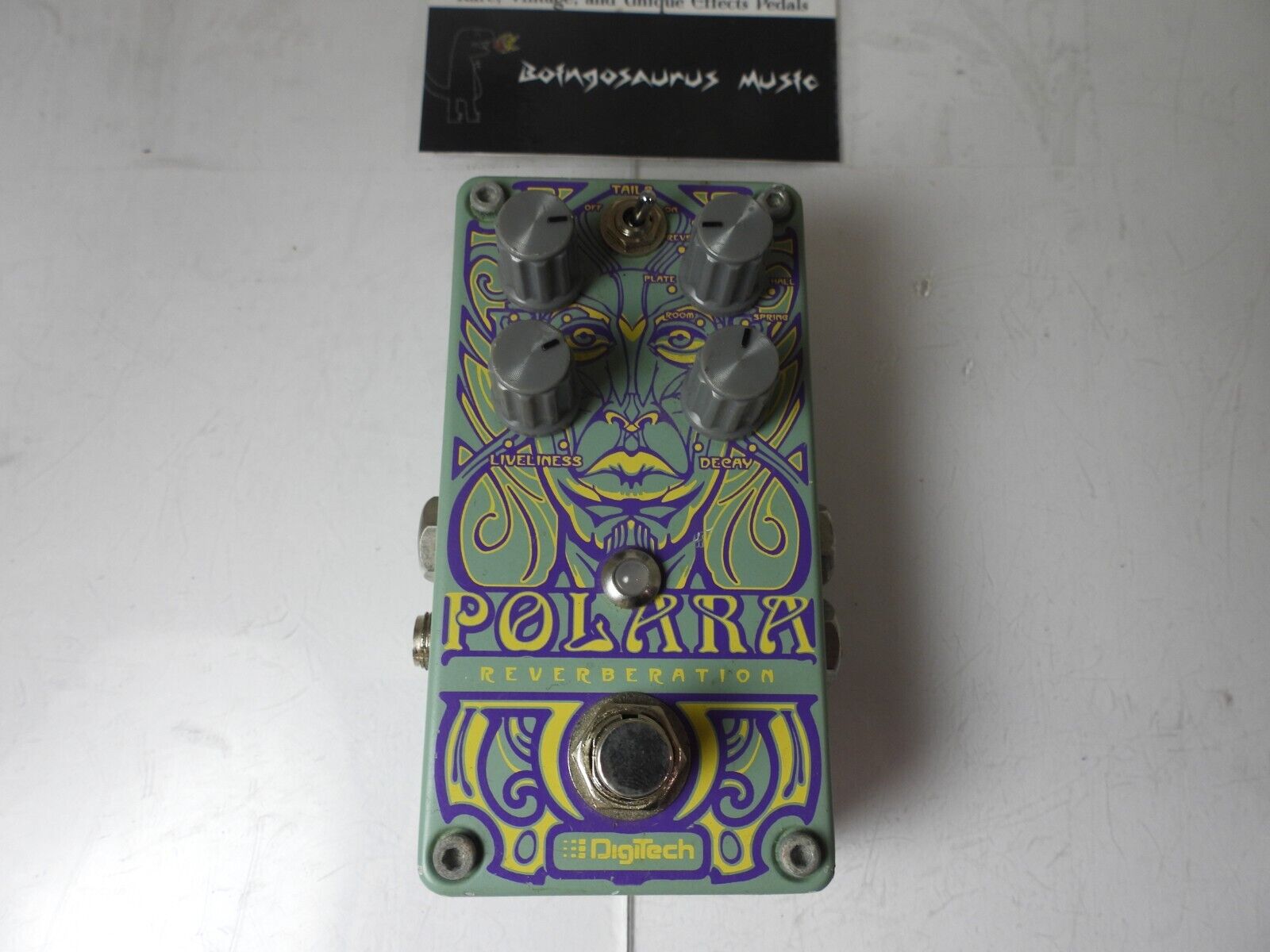 Digitech Polara Reverberation Stereo Reverb Effects Pedal Digitech Polara Reverberation Stereo Reverb Effects Pedal